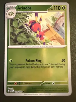 Pokemon TCG Ariados 2/88 Perfect Order ME3 Reverse Holo NM - Image 1