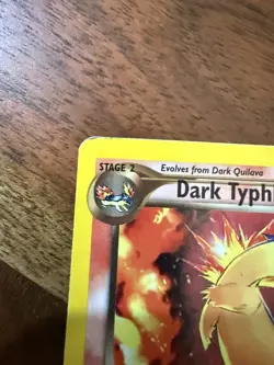 Pokemon TCG Dark Typhlosion Neo Destiny 10/105 Holo Rare Unlimited - Image 3