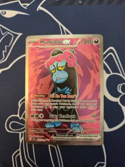 Pokemon TCG Munkidori EX 083/064 Shrouded Fable Full Art Ultra Rare - Image 1