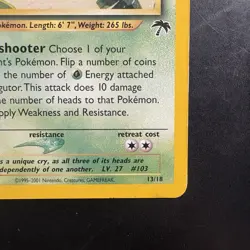 Pokemon Vintage Southern Islands Exeggutor 13/18 Rare WotC Promo - Image 5