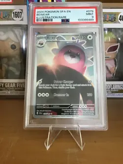 PSA MT 9 Bewear 079/064 Sv: Shrouded Fable Holo Pokemon TCG - Image 1