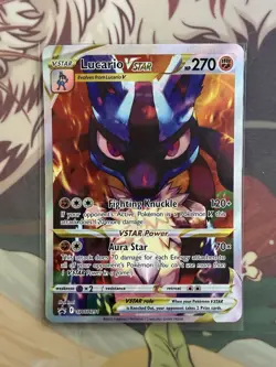 Pokemon Lucario VSTAR SWSH291 (Sword & Shield Promo) Holo Full Art VSTAR - Image 1