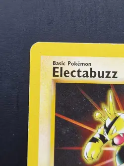 1999 Pokemon The First Movie – Electabuzz Black Star Promo – Vintage WOTC - Image 2
