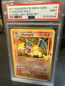 2021 POKEMON CELEBRATIONS COLLECTION #4 CHARIZARD-HOLO CLASSIC COLL-BASE Rare - Image 5