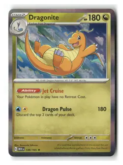Dragonite 149/165 Rare 151 Pokemon Near Mint - Image 1