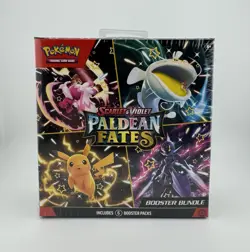 Pokemon TCG Scarlet & Violet Paldean Fates Booster Bundle, 6-Pack, New Sealed - Image 1