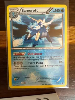 Samurott - BW22 BW22 Holo Promo Black And White Promo Pokemon Holo Near Mint - Image 1