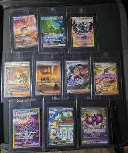 Pokemon TCG Mixed Lot Of 10 SIR/SAR English And Jap Near Mint - Image 1