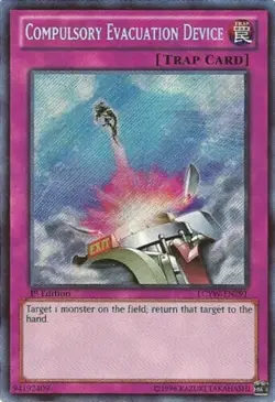 Compulsory Evacuation Device LCYW-EN291 Unlimited Secret LP Yu-Gi-Oh! DNA GAMES - Image 1