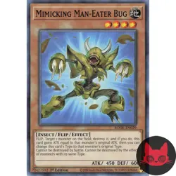 Yugioh Mimicking Man-Eater Bug BODE-EN029 Common 1st Edition NM - Image 1