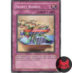 Yugioh Secret Barrel DR1-EN101 Common NM - Image 1