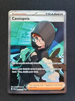 Pokemon TCG Cassiopeia Trainer Shrouded Fable Holo Ultra Rare Card 086/064 S&V - Image 1