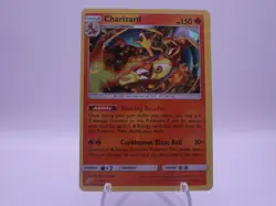 POKEMON CARD CHARIZARD RARE HOLO SUN & MOON TEAM UP 014/181 - Image 1