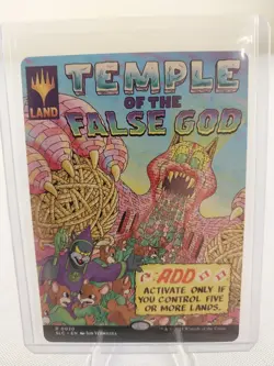 MTG Magic the Gathering Temple of the False God Secret Lair Countdown Kit NM - Image 1