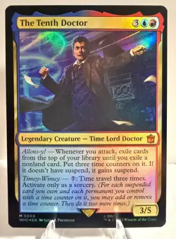 The Tenth Doctor M Universes Beyond: Doctor Who 3 NM (Foil) - Image 1