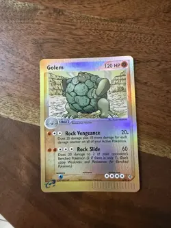 Pokemon EX Dragon Golem 5/97 Reverse Holo Holo Rare Vintage - Image 2