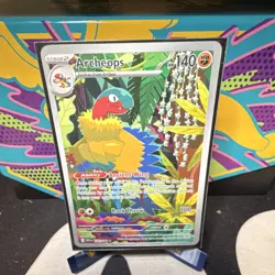 Pokemon Archeops Sv: White Flare 132/086 Holo Illustration Rare Stage 2 English - Image 1