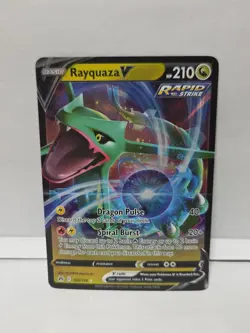 Rayquaza V - 100/159 Crown Zenith Ultra Rare Pokemon - NM/MINT - Image 1