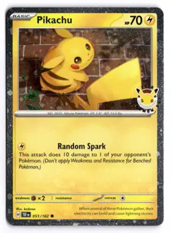 Pokemon Pikachu (Pokemon Day 2026) 051/162 Holo - Image 1