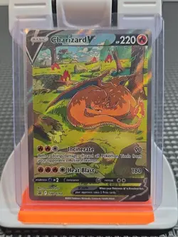 Charizard V SWSH260 Alternate Art Full Art Holo Promo Pokemon Card - Image 1