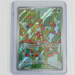 Pokemon TCG Mega Evolution Shuckle 136/132 Illustration Rare NM/M - Image 1