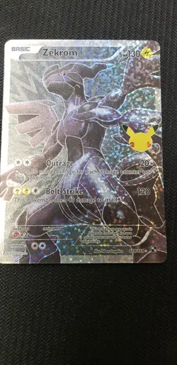 Pokemon Zekrom Celebrations Classic Collection Holo 114/114 Basic 130 HP - Image 2