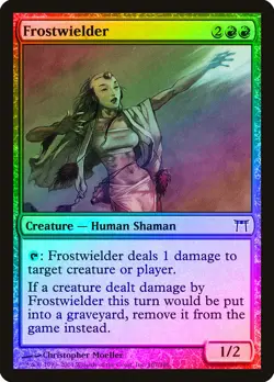 Frostwielder FOIL Champions of Kamigawa PLD Red Common MAGIC CARD ABUGames - Image 1