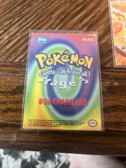 Pokemon Topps Charizard Lot (4 Cards) – Holo + Blue & Black Label + E-Series - Image 5