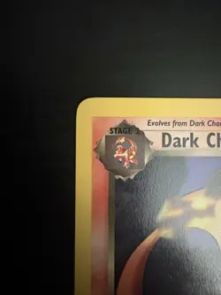 1st Edition Dark Charizard 21/82 CLEAN card NM Team Rocket Pokemon - Image 2