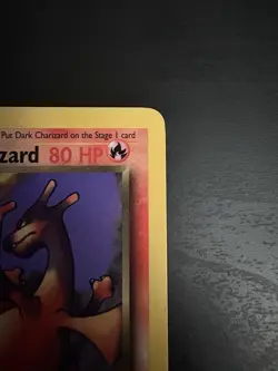 1st Edition Dark Charizard 21/82 CLEAN card NM Team Rocket Pokemon - Image 3