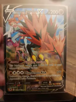 Pokemon Tcg Galarian Zapdos V TG16 Articuno V TG17 Moltres V TG19 Starmie V TG2… - Image 4