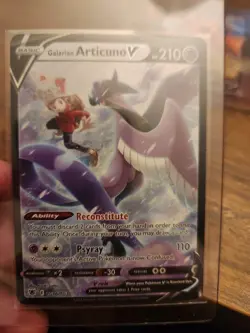 Pokemon Tcg Galarian Zapdos V TG16 Articuno V TG17 Moltres V TG19 Starmie V TG2… - Image 5
