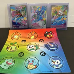 Pokemon MEP 30th Anniversary First Partner Alola Set IR NM Pack Fresh TCG - Image 1
