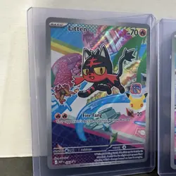 Pokemon MEP 30th Anniversary First Partner Alola Set IR NM Pack Fresh TCG - Image 3