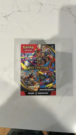 Pokemon TCG Mega Evolution Booster Bundle 6 Packs - Image 1