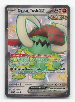 Pokemon TCG - Great Tusk ex 072 Near Mint Holo Promo Scarlet & Violet Promo - Image 1