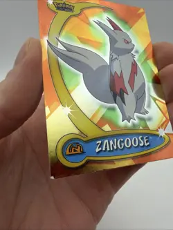 Topps Pokemon Advanced Challenge Zangoose #89 Silver Holo Foil Blue Label MP - Image 2