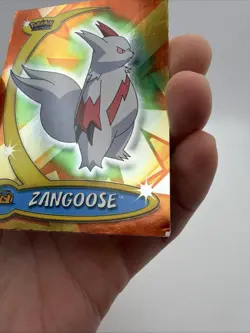 Topps Pokemon Advanced Challenge Zangoose #89 Silver Holo Foil Blue Label MP - Image 3