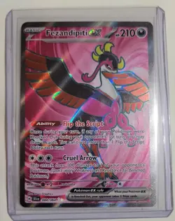 Pokemon TCG Shrouded Fable Holo Fezandipiti ex 084/064 - Image 1