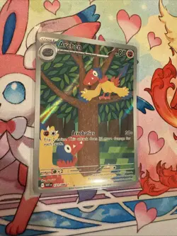 Pokemon TCG Archen 131/086 SV11W: White Flare Holo Illustration Rare MINT - Image 1