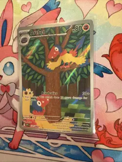 Pokemon TCG Archen 131/086 SV11W: White Flare Holo Illustration Rare MINT - Image 3