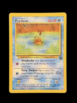 Pokemon TCG Psyduck 20 Black Star Promo NM/Mint WOTC Vintage - Image 1