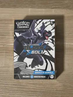 New Pokemon TCG Black Bolt Booster Bundle Factory Sealed - Image 1