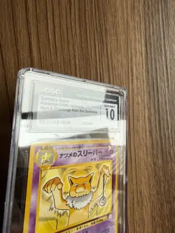 1999 Pokemon Japanese Gym 2 Sabrina's Hypno Rare CGC 10 GEM MINT - Image 4