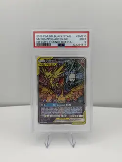 2019 POKEMON SM BLACK STAR PROMO #SM210 MLTRS/ZPDS/ARTCN.GX HIF PSA 9 - Image 1