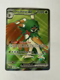 Pokemon TCG NM Decidueye ex 100/088 Me03: Perfect Order Holo 2026 - Image 1