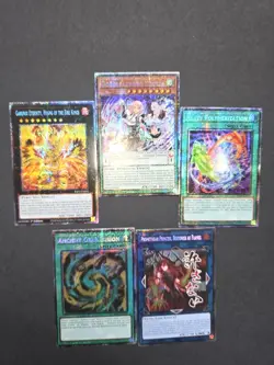 Yu-Gi-Oh! TCG Lot Of 5 Starlight Rare Cards From Rarity Collection 5 NM - Image 3