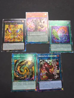 Yu-Gi-Oh! TCG Lot Of 5 Starlight Rare Cards From Rarity Collection 5 NM - Image 4