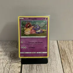 Galarian Slowpoke SWSH126 Holo Promo Card Sword & Shield Cosmos - Image 1