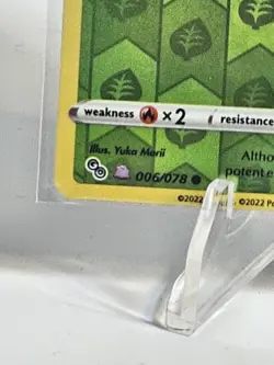 Pokemon GO Spinarak 006/078 & Numel 013/078 ***DITTO PEEL CARDS*** - Image 3